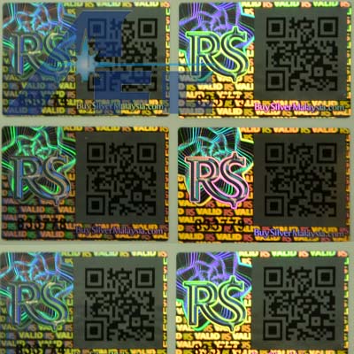 qr hologram abel